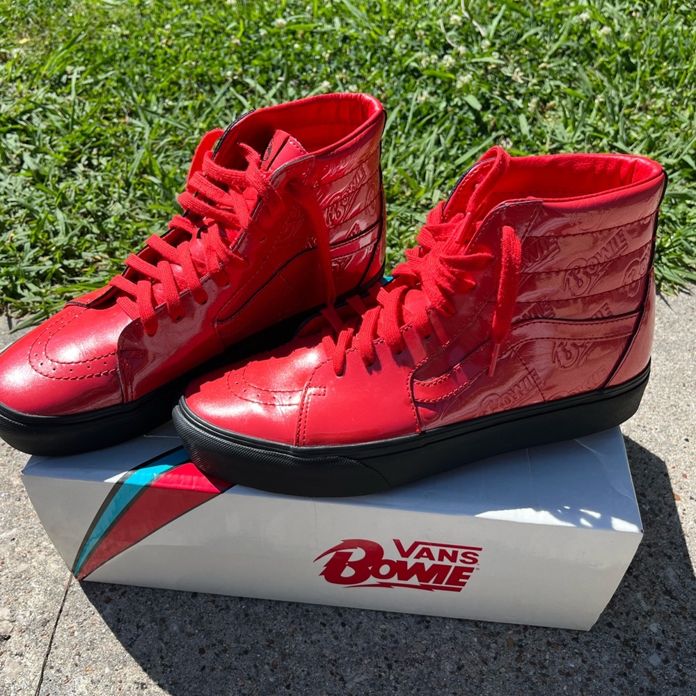 Vans x David Bowie Ziggy Stardust Sk8-Hi Platform 2s